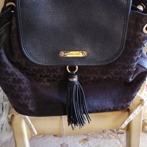 Michael Kors Black Backpack